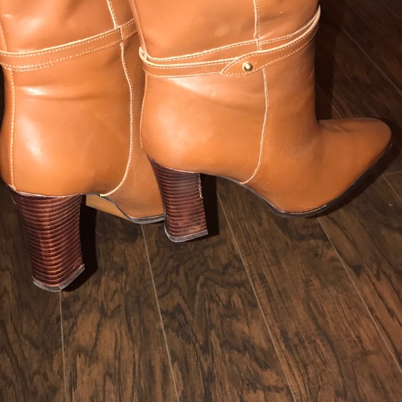 Leather Boots High Heeled - Picture 5 of 8